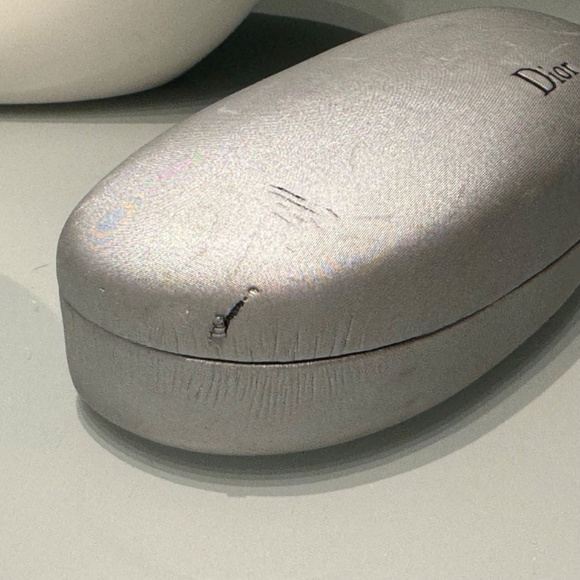 VTG Christian Dior J'adore Sunglasses Shield Futuristic Style (YB7VU) - Silver - Picture 7 of 8